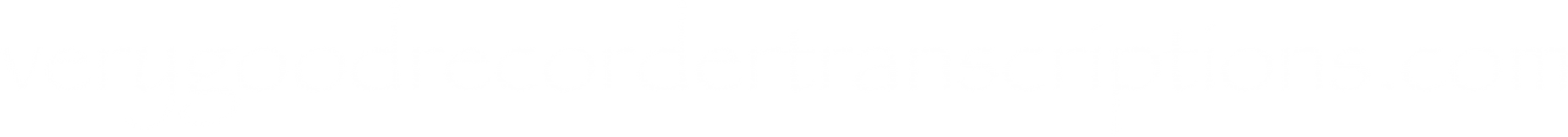 verygoodrecordertranscriptions logo