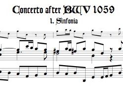 Concerto, BWV 1059