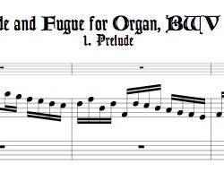 Prelude and Fugue, BWV 541