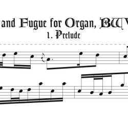 Bach Pr&eacute;lude and Fugue, BWV 544